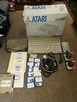 Vintage Atari 520 Ste Computer, Boxed With Games Etc